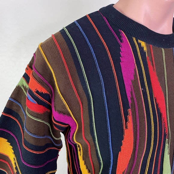 TUNDRA Vintage Canada Coogie Biggie 90s Sweater M - Picture 4 of 10